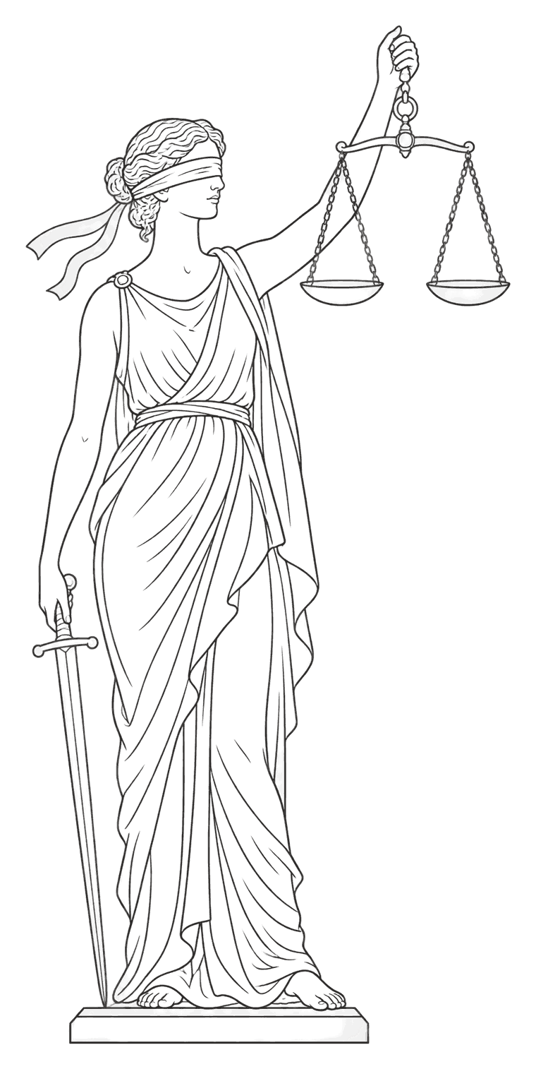 Lady Justice illustration